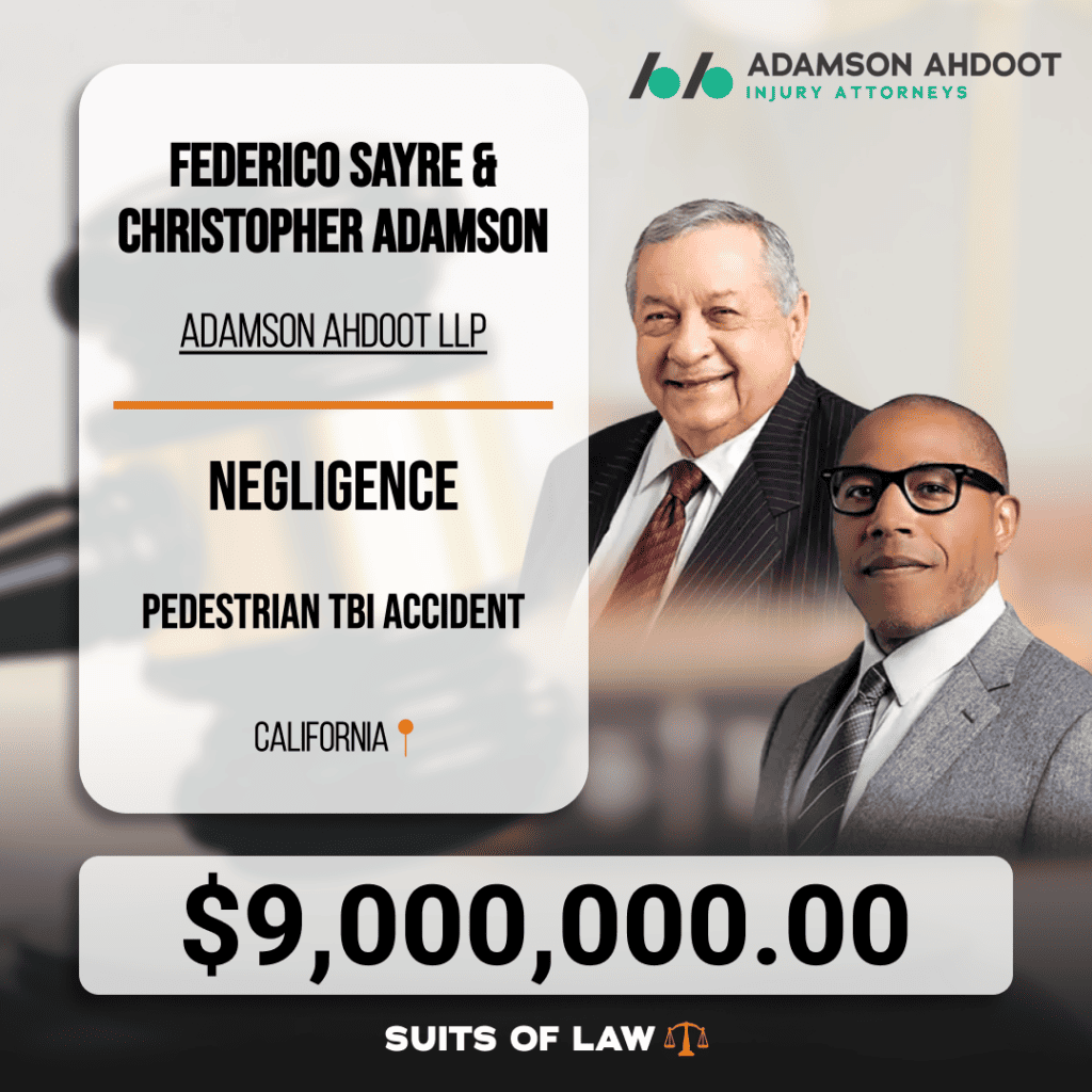 $9M Settled for Pedestrian Accident Causing TBI