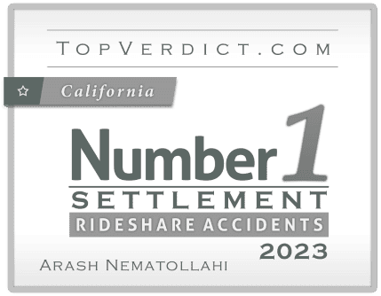 Number 1 Settlement for Rideshare Accidents in California