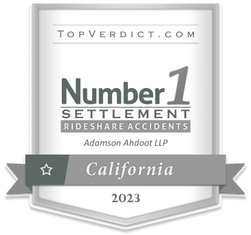 Number 1 Settlement for Rideshare Accidents in California