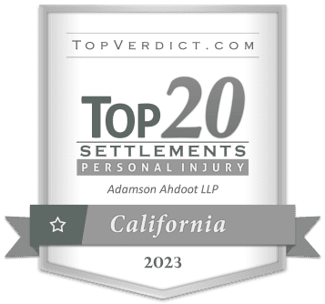 Top 20 Personal Injury Accident Settlements in California