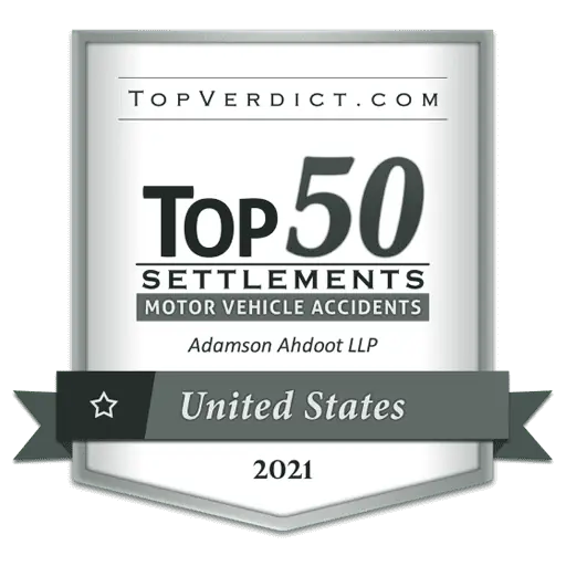 TopVerdict Top 50 Motor Vehicle Accident Settlements California